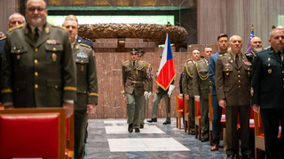 Vojenská policie oslavila 35 let