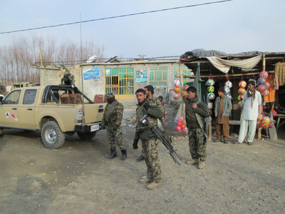 Joint patrols with Afghans are proving safer, claim Czech soldiers guarding Bagram
