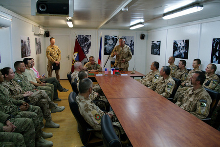 From the handover ceremony