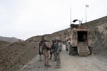 RCP unit in the Kherwar District in search for mines