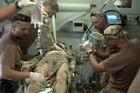 Resuscitation of a patient at the aid station