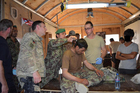Cooperation with allied medics