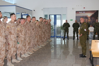 Vojáci 11. strážní roty, kteří šest měsíců sloužili na základně v afghánském Bagrámu, jsou zpátky doma