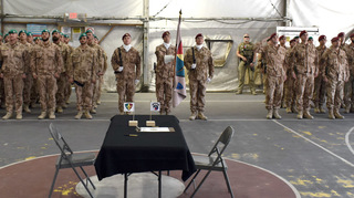 Základnu Bagram opouští 12. strážní rota a přenechává své místo a operační úkol vojákům z Chrudimi