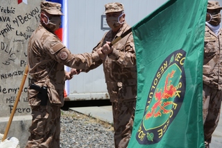 V Kábulu se vyměnili vojáci působící na základně HKIA