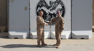 7. letecký poradní tým předává iráckým vojákům zkušenosti v ovládání letounů L-159