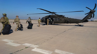 S nastavením koordinovanějšího řízení letového provozu v Iráku pomáhají také čeští vojáci