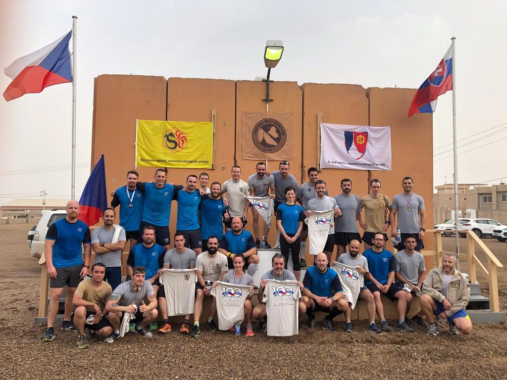 Výcviková jednotka chemického vojska se v Iráku věnuje mentorignu místních specialistů