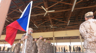 V Iráku převzalo operační úkol 3. úkolové uskupení