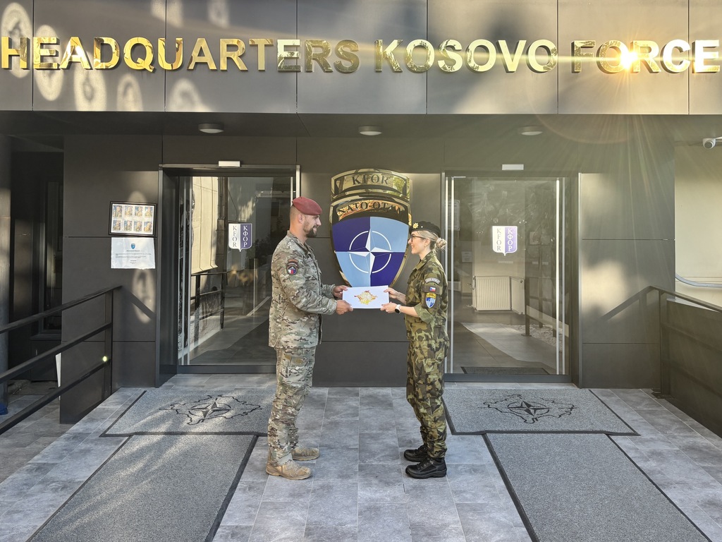 V Kosovu má česká armáda zastoupení i na velitelství mise KFOR