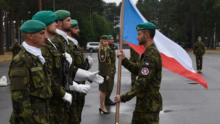 Čeští ženisté v Lotyšsku převzali operační úkol od vojáků z Přáslavic