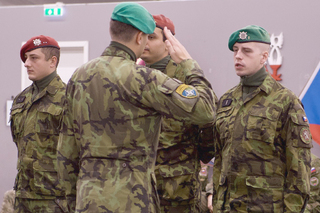 Vznik samostatného čs. státu si připomněli i vojáci v Lotyšsku