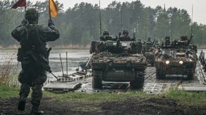 Čeští pontonisté zvládli přepravu veškeré alianční techniky z lotyšské základny 