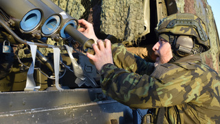 Jejich úkolem je minování na dálku. Olomoučtí ženisté poprvé se spojenci na cvičení Wolverine Forge