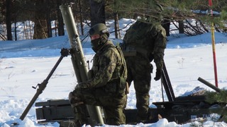 Přáslavičtí zvládli ostré střelby z minometů i v -25 stupních