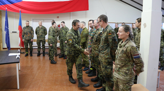 Do Litvy odjelo druhé úkolové uskupení. Převzalo operační úkol a chystá se navázat na své předchůdce