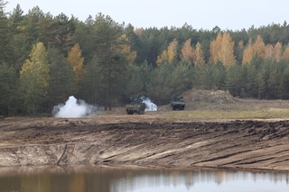 Velitel Pozemních sil AČR brigádní generál Josef Kopecký navštívil jednotku alianční předsunuté přítomnosti v Litvě