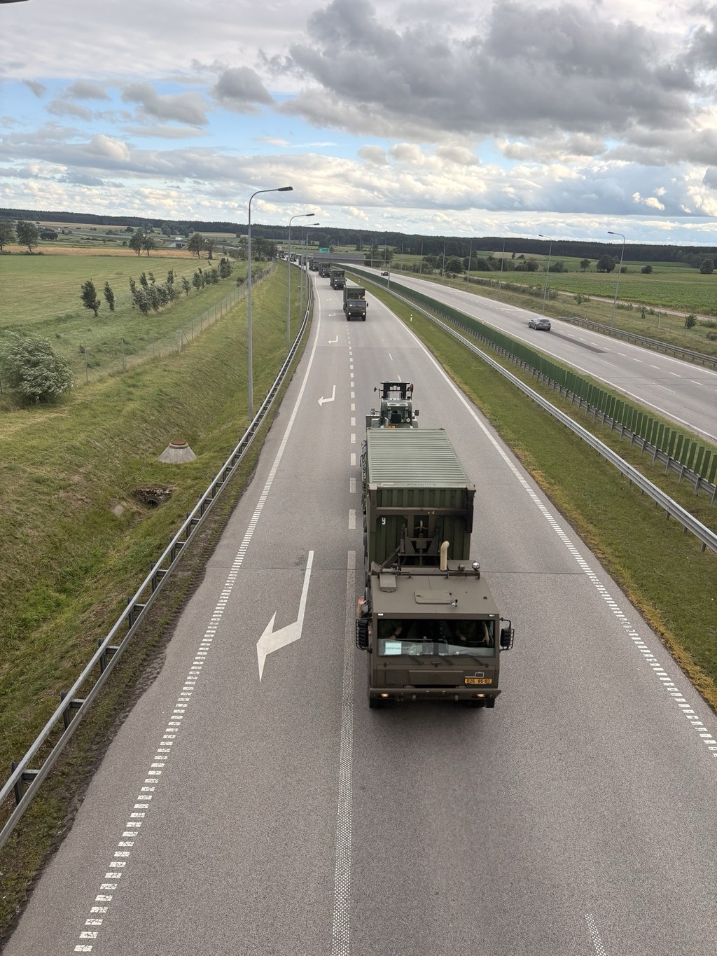1. jednotka logistické podpory převzala operační úkol v Lotyšsku