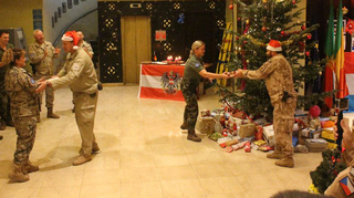 Vánoce slavili čeští vojáci i v Africe