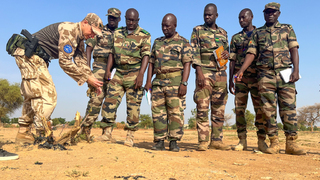 Nejdůležitějším úkolem malijské mise je výcvik instruktorů