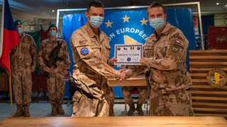 Na velitelství mise EUTM v Bamaku se vystřídali čeští vojáci