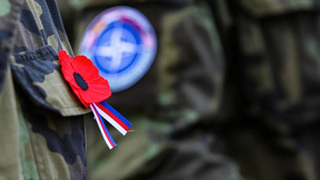 Mnohonárodní úkolové uskupení Slovensko si připomenulo Den válečných veteránů