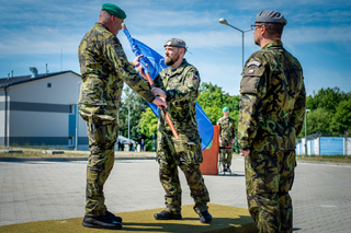 Češi si na Slovensku předali operační úkol a velení