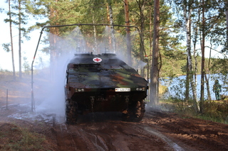 Češi úspěšně dekontaminovali těžkou německou techniku. Na certifikaci jsou připravení