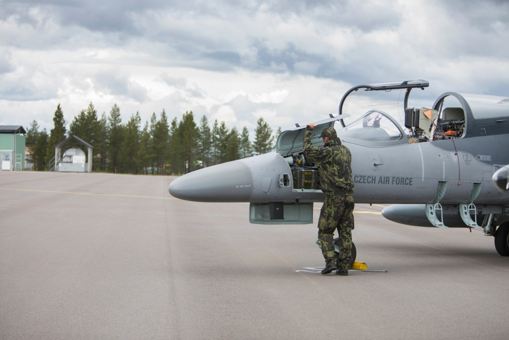212th Tactical Squadron participated with three L-159 ALCA aircraft