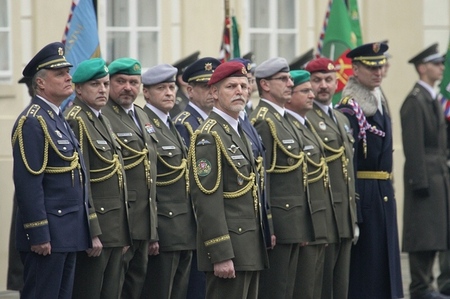 Generals at the parade