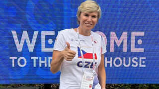 Doufám, že v Českém domě bude hodně radosti, řekla šampionka Neumannová 