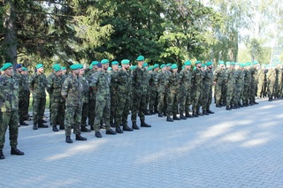 Vyškovský prapor zabezpečení slavil Den ozbrojených sil ČR