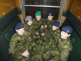 Vyškovští se na oslavy 100. výročí samostatného Československa přepravili symbolicky vlakem