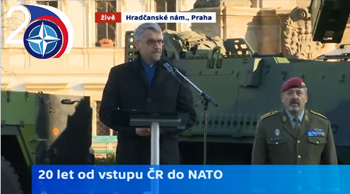 Prezentační akce u příležitosti 20. výročí vstupu ČR do NATO, Hradčanské náměstí, Praha
