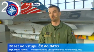 Čáslav - vzdušný prostor Pobaltí