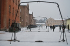 Chemical decontamination line for vehicles ready for inspection within CREVAL at Liberec (January 2013) 

