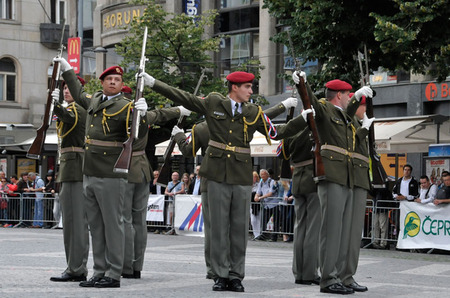 International parade commemorates Czech Army day