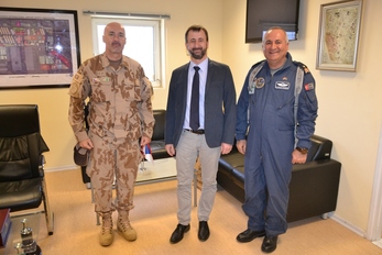 Poděkování za přínos českých vojáků slyšel český velvyslanec na kábulské základně