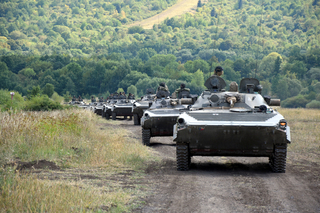 Do cvičení Dukla Spirit 2018 se zapojili ženisté, dělostřelci a chemici