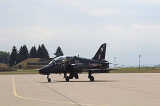 Čeští piloti svedou vzdušné souboje s britskými letouny Hawk T1