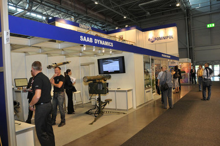 Swedish SAAB exhibition stand