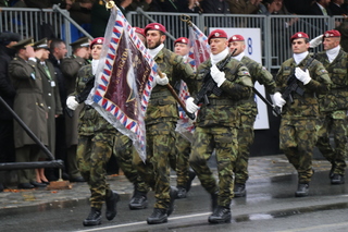Vrcholem oslav 100. výročí vzniku samostatného Československa byla přehlídka na Evropské třídě