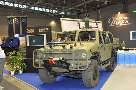 IVECO - Praga cooperation stand