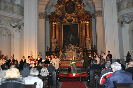 Christmas concert of the Military Art Ensemble Ondras