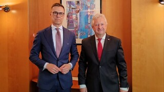 Ministr obrany se setkal s prezidentem Finska