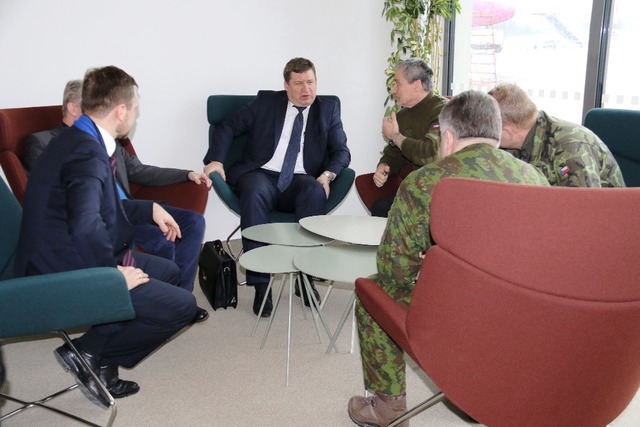Meeting of Minister Stropnicky and Minister Raimundas Karoblis
