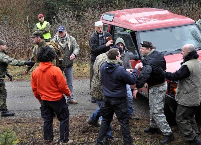 Situation soon escalated into violence (simulation at the Brezina MTA)