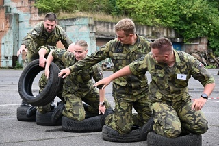 Armádní soutěže jsou především o spolupráci. LOGTEC nebyl výjimkou