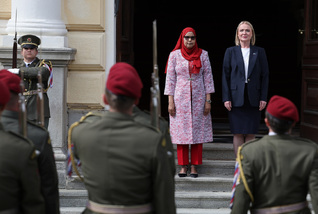Ministryně Jana Černochová přijala ministryni obrany Etiopie Aishu Mohammed Musa