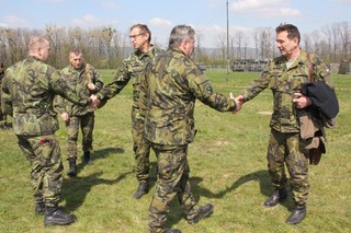 Generál Opata navštívil cvičení Federated Cloud 2019 na posádkovém cvičišti Bečva